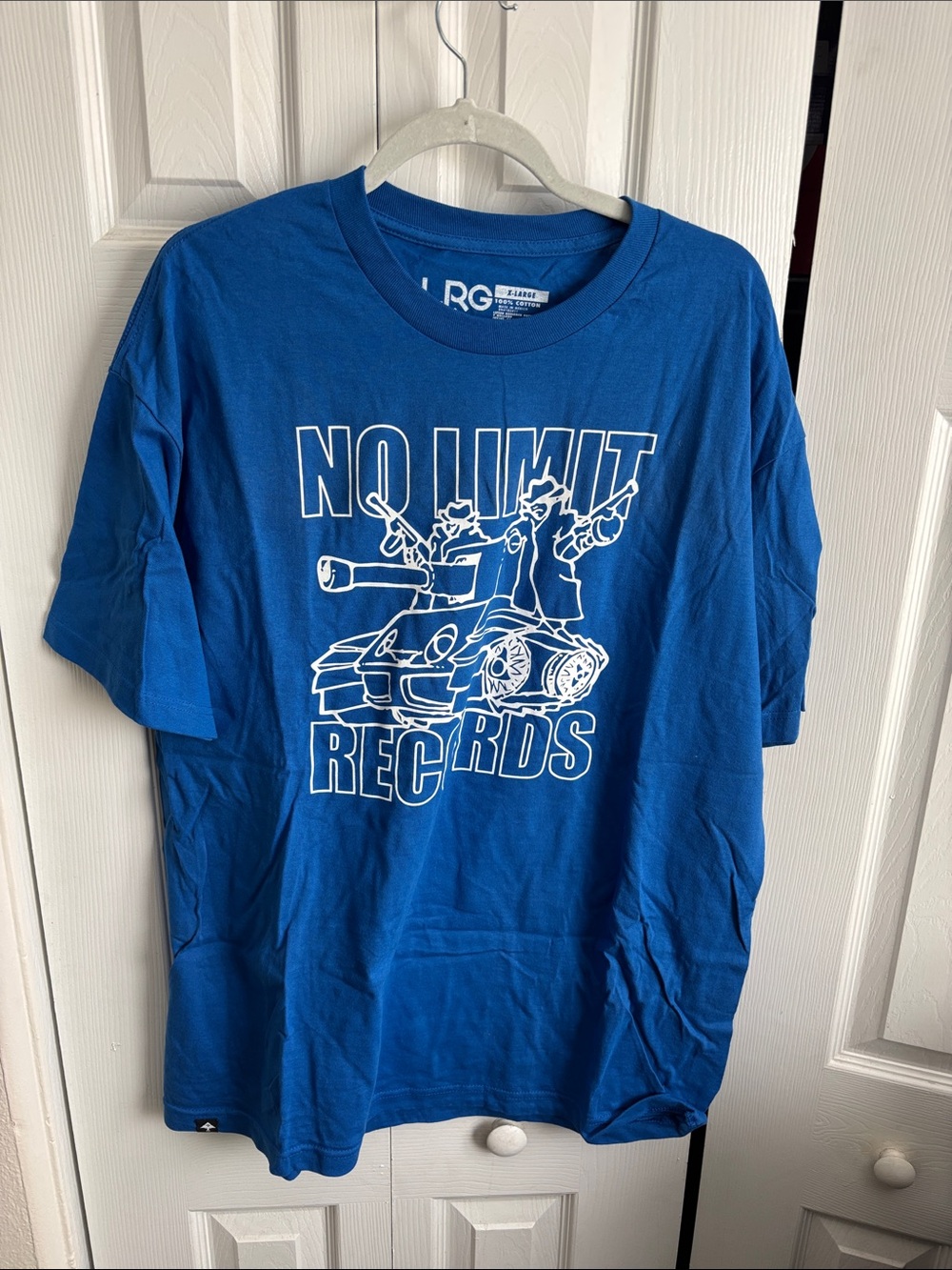 LRG Blue "No Limit Records" Graphic Tee